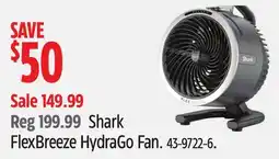 Canadian Tire Shark FlexBreeze HydraGo Fan offer