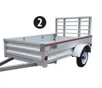 Canadian Tire Stirling Galvalume Plus Box Trailer offer