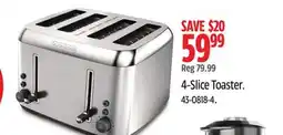 Canadian Tire 4-Slice Toaster offer