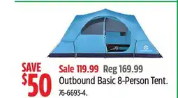 Canadian Tire Outbound Basic 8-Person Tent offer