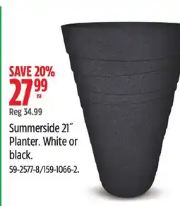 Canadian Tire Summerside 21˝ Planter offer