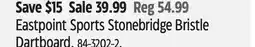 Canadian Tire Eastpoint Sports Stonebridge Bristle Dartboard offer