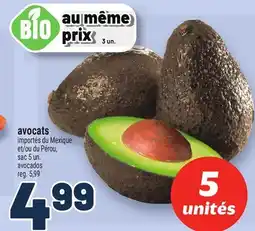 Metro AVOCATS | AVOCADOS offer