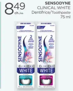 Proxim SENSODYNE CLINICAL WHITE Toothpaste offer