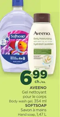 Proxim AVEENO, SOFTSOAP Body wash gel offer