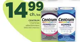 Proxim CENTRUM Selected vitamins offer