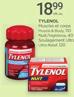 Proxim TYLENOL Muscle & Body offer