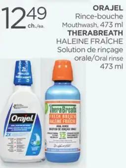 Proxim ORAJEL, THERABREATH Mouthwash offer