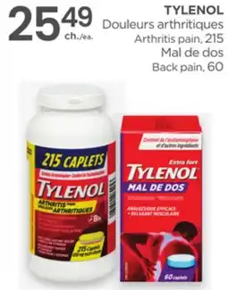 Proxim TYLENOL Arthritis pain, Back pain offer