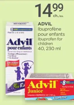 Proxim ADVIL Ibuprofen for children offer