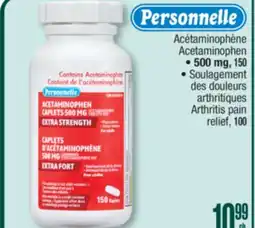 Jean Coutu Personnelle Acetaminophen offer