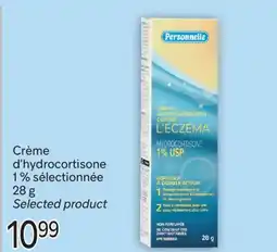 Brunet PERSONNELLE Crème d'hydrocortisone 1% sélectionnée offer