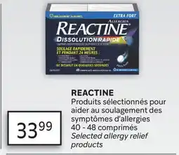 Brunet REACTINE Produits sélectionnés pour aider au soulagement des symptômes d'allergies offer
