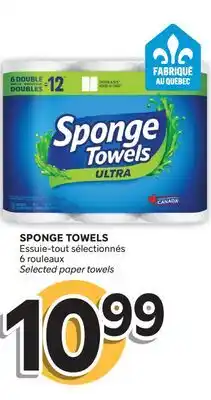 Brunet SPONGE TOWELS Essuie-tout sélectionnés offer
