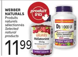 Brunet WEBBER NATURALS Produits naturels sélectionnés offer