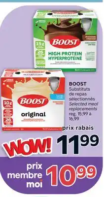 Brunet BOOST Substituts de repas sélectionnés offer
