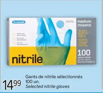 Brunet PERSONNELLE Gants de nitrile sélectionnés offer