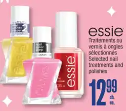 Jean Coutu ESSIE Selected nail treatments and polishes offer