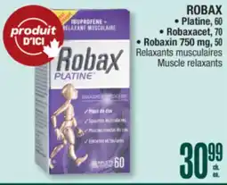 Jean Coutu ROBAX Muscle relaxants offer