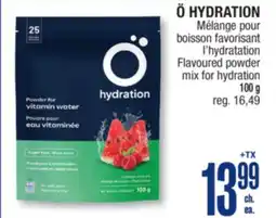 Jean Coutu Ö HYDRATION Flavoured powder mix for hydration offer