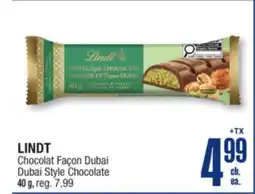 Jean Coutu LINDT Dubai Style Chocolate offer