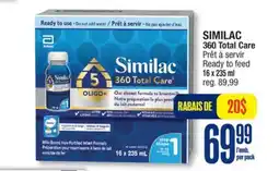 Jean Coutu SIMILAC 360 Total Care Ready to feed offer
