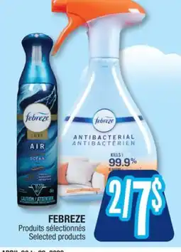 Jean Coutu FEBREZE Selected products offer