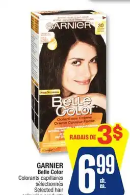 Jean Coutu GARNIER Belle Color Selected hair colouring products offer