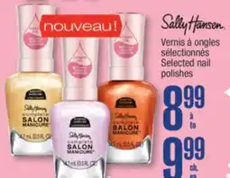 Jean Coutu SALLY HANSEN Selected nail polishes offer