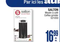 Jean Coutu SALTON Moulin Coffee grinder offer