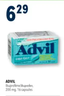 Familiprix ADVIL, Ibuprofen, 200 mg, 16 capsules offer