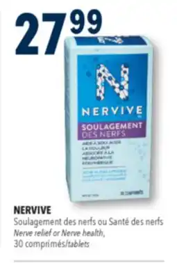 Familiprix NERVIVE Nerve relief or Nerve health, 30 tablets offer
