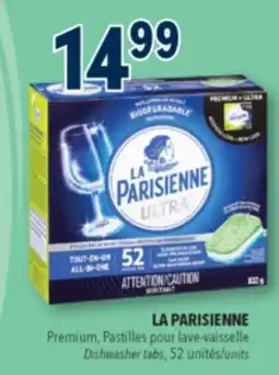 Familiprix LA PARISIENNE, Premium, Dishwasher tabs, 52 units offer
