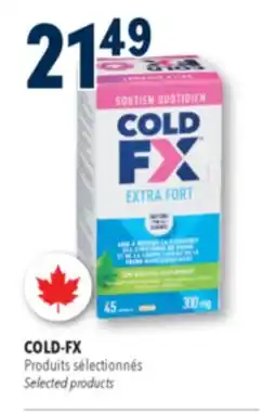 Familiprix COLD-FX, Selected products offer