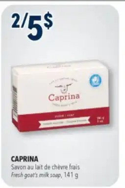 Familiprix CAPRINA Fresh goat's milk soap offer