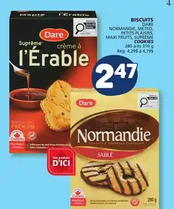 Marché Bonichoix DARE COOKIES offer
