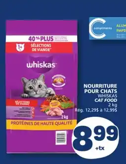 Marché Bonichoix WHISKAS CAT FOOD offer