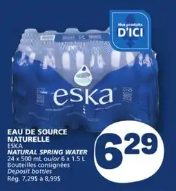 Marché Bonichoix ESKA NATURAL SPRING WATER offer