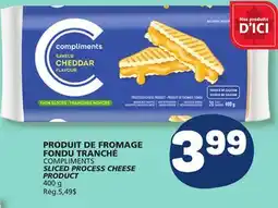 Marché Bonichoix COMPLIMENTS SLICED PROCESS CHEESE PRODUCT offer