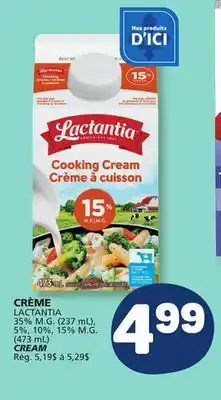 Marché Bonichoix LACTANTIA CREAM offer