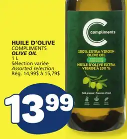 Marché Bonichoix COMPLIMENTS OLIVE OIL offer