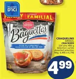 Marché Bonichoix GRISSOL CRACKERS offer