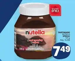 Marché Bonichoix NUTELLA SPREAD offer