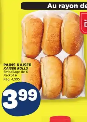 Marché Bonichoix KAISER ROLLS offer