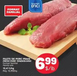 Marché Bonichoix FRESH PORK TENDERLOINS offer