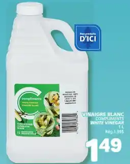 Marché Bonichoix COMPLIMENTS WHITE VINEGAR offer