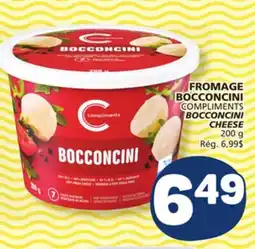 Marché Bonichoix COMPLIMENTS BOCCONCINI CHEESE offer