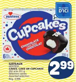 Marché Bonichoix HOSTESS CAKES, CAKE OR CUPCAKES offer