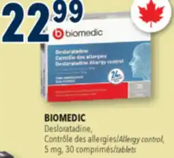 Familiprix BIOMEDIC, Allergy control, 5 mg, 30 tablets offer