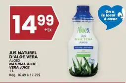 Rachelle-Bery Grocery ALOEX NATURAL ALOE VERA JUICE offer